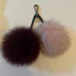 Moose Knuckles Keychain Pink/Maroon - Like New
